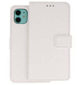 BAOHU Wallet Cases Hoesje iPhone 11 Wit