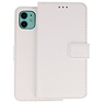 BAOHU Wallet Cases Hoesje iPhone 11 Wit