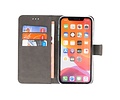 Booktype Telefoonhoesjes - Bookcase Hoesje - Wallet Case -  Geschikt voor iPhone 11 - Wit