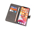 Booktype Telefoonhoesjes - Bookcase Hoesje - Wallet Case -  Geschikt voor iPhone 11 - Wit