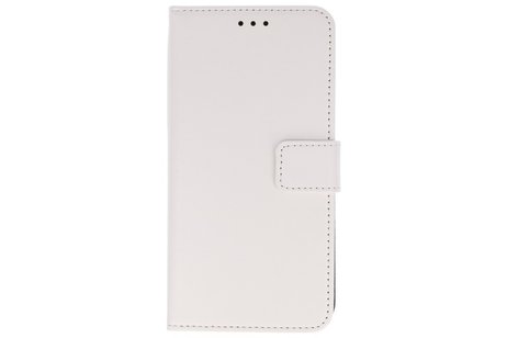 Booktype Telefoonhoesjes - Bookcase Hoesje - Wallet Case -  Geschikt voor iPhone 11 - Wit