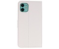 BAOHU Booktype Telefoonhoesjes - Bookcase Hoesje - Wallet Case -  Geschikt voor iPhone 11 - Wit