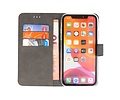 BAOHU Booktype Telefoonhoesjes - Bookcase Hoesje - Wallet Case -  Geschikt voor iPhone 11 Pro - Zwart