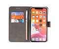 BAOHU Booktype Telefoonhoesjes - Bookcase Hoesje - Wallet Case -  Geschikt voor iPhone 11 Pro - Bruin