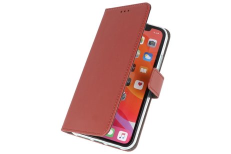 Booktype Telefoonhoesjes - Bookcase Hoesje - Wallet Case -  Geschikt voor iPhone 11 Pro - Bruin