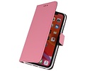 BAOHU Booktype Telefoonhoesjes - Bookcase Hoesje - Wallet Case -  Geschikt voor iPhone 11 Pro - Roze