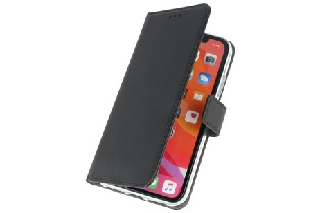 Booktype Telefoonhoesjes - Bookcase Hoesje - Wallet Case -  Geschikt voor iPhone 11 Pro Max - Zwart
