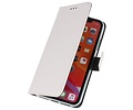 BAOHU Booktype Telefoonhoesjes - Bookcase Hoesje - Wallet Case -  Geschikt voor iPhone 11 Pro Max - Wit