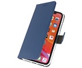 Booktype Telefoonhoesjes - Bookcase Hoesje - Wallet Case -  Geschikt voor iPhone 11 Pro Max - Navy