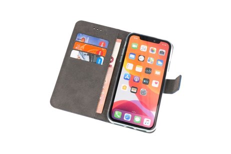 BAOHU Booktype Telefoonhoesjes - Bookcase Hoesje - Wallet Case -  Geschikt voor iPhone 11 Pro Max - Navy