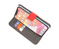 BAOHU Booktype Telefoonhoesjes - Bookcase Hoesje - Wallet Case -  Geschikt voor iPhone 11 Pro Max - Rood