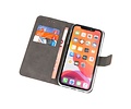 Booktype Telefoonhoesjes - Bookcase Hoesje - Wallet Case -  Geschikt voor iPhone 11 Pro Max - Goud