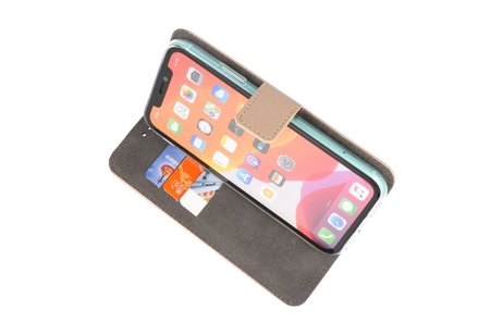 BAOHU Booktype Telefoonhoesjes - Bookcase Hoesje - Wallet Case -  Geschikt voor iPhone 11 Pro Max - Goud