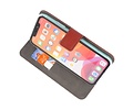Booktype Telefoonhoesjes - Bookcase Hoesje - Wallet Case -  Geschikt voor iPhone 11 Pro Max - Bruin