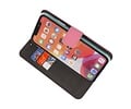 BAOHU Booktype Telefoonhoesjes - Bookcase Hoesje - Wallet Case -  Geschikt voor iPhone 11 Pro Max - Roze