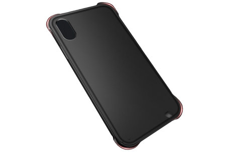 Battery Power Bank + Back Case voor iPhone Xs Max Zwart