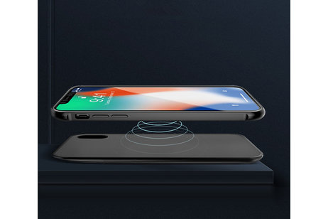 BAOHU Battery Power Bank + Back Case - Geschikt voor iPhone Xs Max Zwart