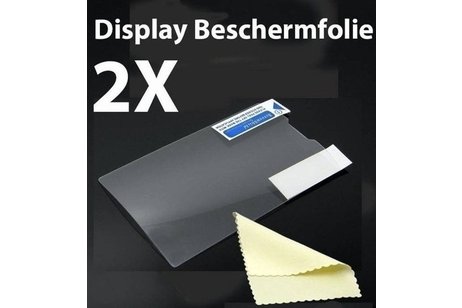 Screenprotector - Geschikt voor Samsung Galaxy Note 4 - Screenprotector Display Beschermfolie 2X