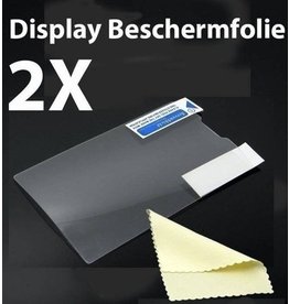 Samsung Galaxy Core II G355H Screenprotector Display Beschermfolie 2X