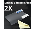 Screenprotector - Geschikt voor Sony Xperia Z1 Compact / Mini - Screenprotector Display Beschermfolie 2X