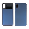 Battery Power Bank + Back Case iPhone X / Xs Blauw