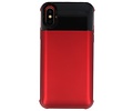 BAOHU Battery Power Bank + Back Case - Geschikt voor iPhone X / Xs Rood