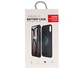 Battery Power Bank + Back Case voor iPhone XR Zwart