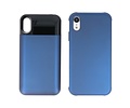 BAOHU Battery Power Bank + Back Case - Geschikt voor iPhone XR Blauw