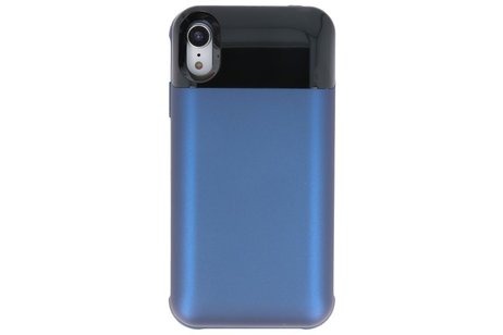 BAOHU Battery Power Bank + Back Case - Geschikt voor iPhone XR Blauw