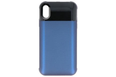 BAOHU Battery Power Bank + Back Case - Geschikt voor iPhone XR Blauw