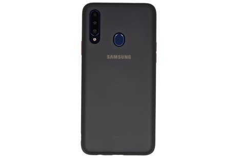 Samsung Galaxy A20s Hoesje Hard Case Backcover Telefoonhoesje Zwart