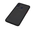 Samsung Galaxy A20s Hoesje Hard Case Backcover Telefoonhoesje Zwart