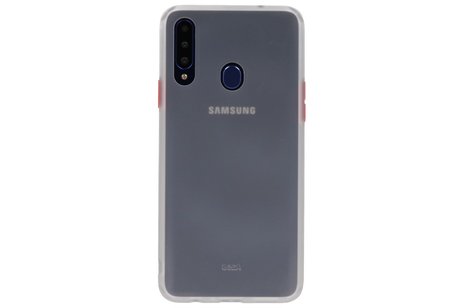 Samsung Galaxy A20s Hoesje Hard Case Backcover Telefoonhoesje Transparant