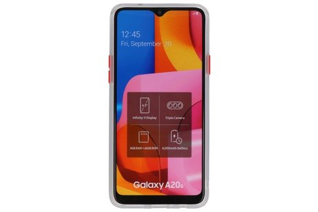 Samsung Galaxy A20s Hoesje Hard Case Backcover Telefoonhoesje Transparant