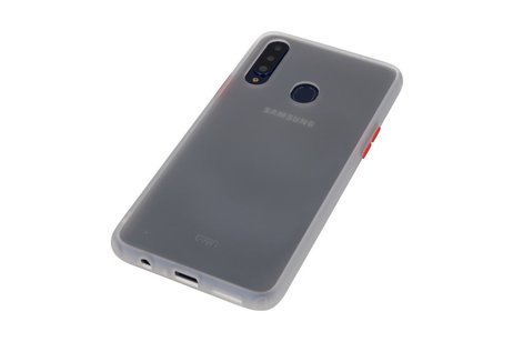 Samsung Galaxy A20s Hoesje Hard Case Backcover Telefoonhoesje Transparant