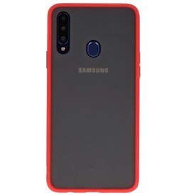 BAOHU Samsung Galaxy A20s Hoesje Hard Case Backcover Telefoonhoesje Rood