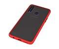 BAOHU Hoesje Geschikt voor de Samsung Galaxy A20s - Hard Case Backcover Telefoonhoesje - Rood
