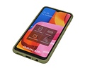 BAOHU Hoesje Geschikt voor de Samsung Galaxy A20s - Hard Case Backcover Telefoonhoesje - Groen