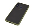 BAOHU Hoesje Geschikt voor de Samsung Galaxy A20s - Hard Case Backcover Telefoonhoesje - Groen