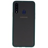 BAOHU Samsung Galaxy A20s Hoesje Hard Case Backcover Telefoonhoesje Donker Groen
