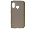 BAOHU Hoesje Geschikt voor de Samsung Galaxy A20e - Hard Case Backcover Telefoonhoesje - Groen
