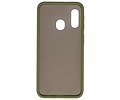 BAOHU Hoesje Geschikt voor de Samsung Galaxy A20e - Hard Case Backcover Telefoonhoesje - Groen