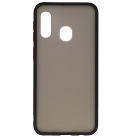BAOHU Samsung Galaxy A40 Hoesje Hard Case Backcover Telefoonhoesje Zwart