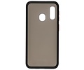 BAOHU Hoesje Geschikt voor de Samsung Galaxy A40 - Hard Case Backcover Telefoonhoesje - Zwart