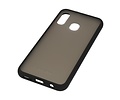 BAOHU Hoesje Geschikt voor de Samsung Galaxy A40 - Hard Case Backcover Telefoonhoesje - Zwart