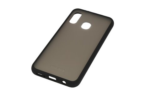 Samsung Galaxy A40 Hoesje Hard Case Backcover Telefoonhoesje Zwart
