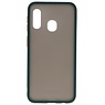 BAOHU Samsung Galaxy A40 Hoesje Hard Case Backcover Telefoonhoesje Donker Groen