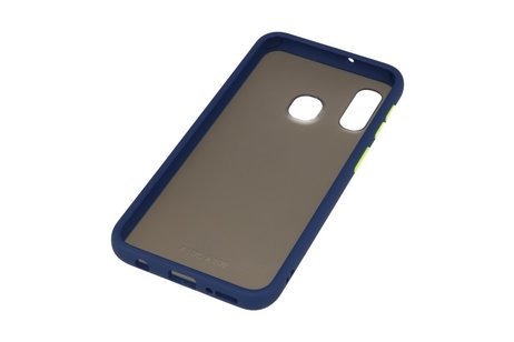 Huawei P30 Lite Hoesje Hard Case Backcover Telefoonhoesje Blauw