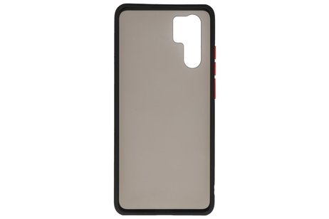 BAOHU Hoesje Geschikt voor de Huawei P30 Pro - Hard Case Backcover Telefoonhoesje - Zwart