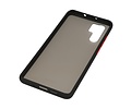 BAOHU Hoesje Geschikt voor de Huawei P30 Pro - Hard Case Backcover Telefoonhoesje - Zwart